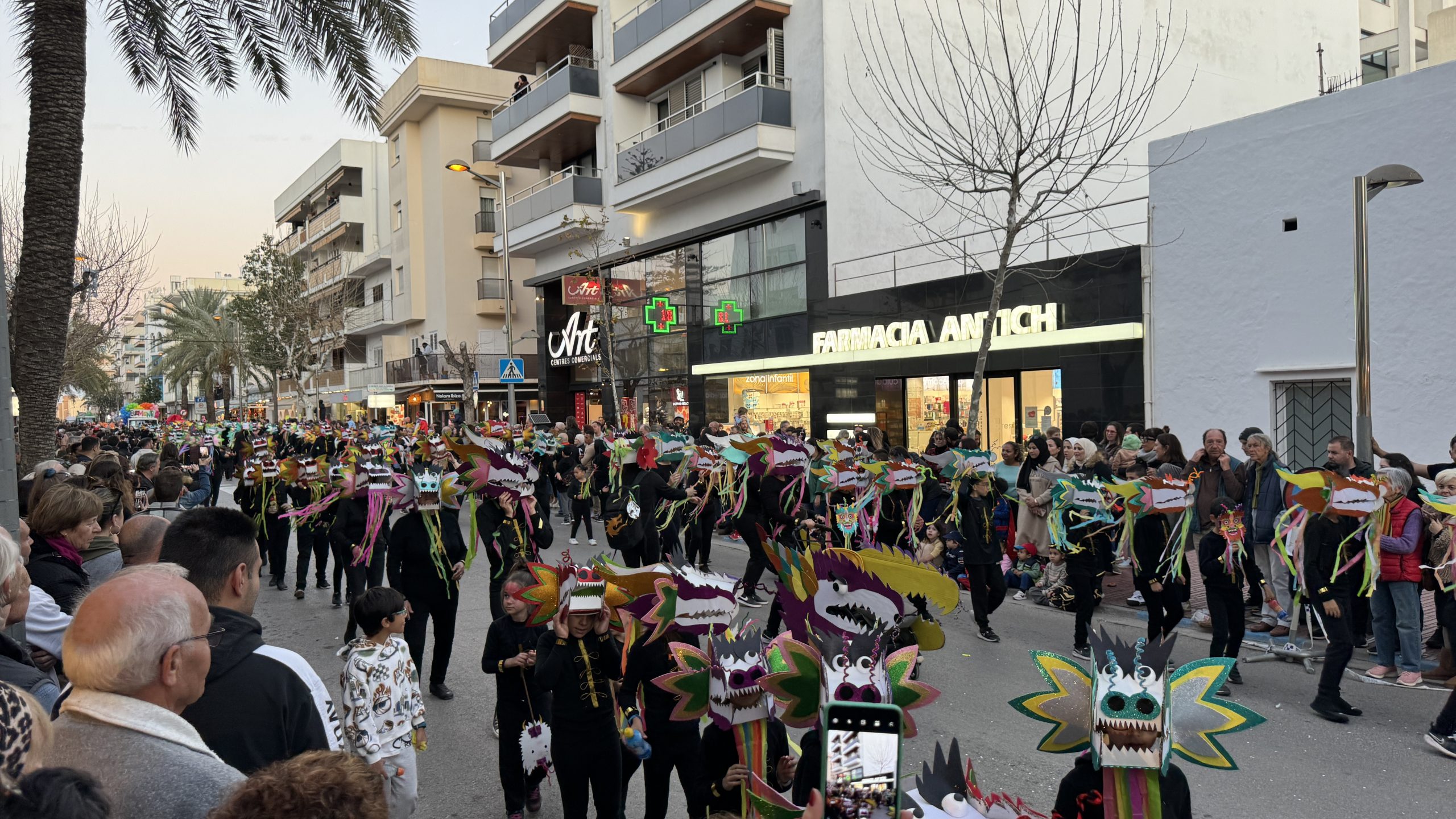 Karnevalsumzug 2024 in Santa Eulalia