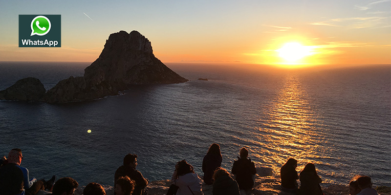 ibiza inside WhatsApp-Kanal