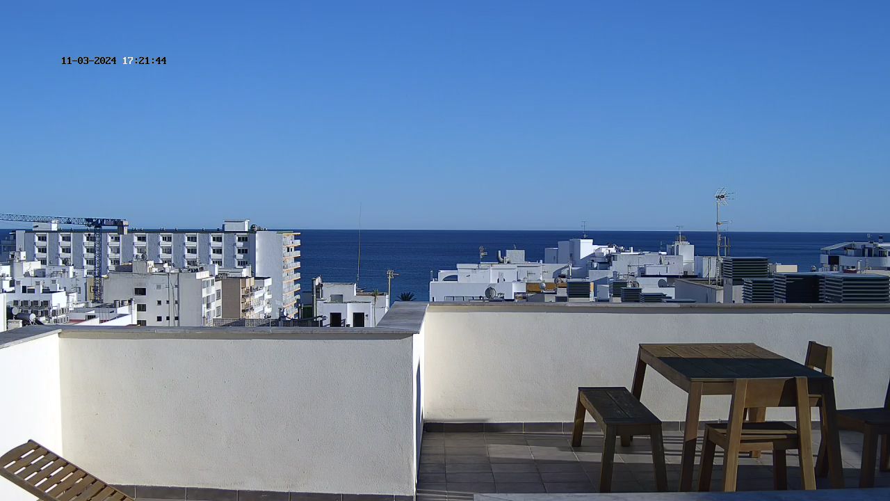 Live-Webcam in Santa Eulalia auf Ibiza