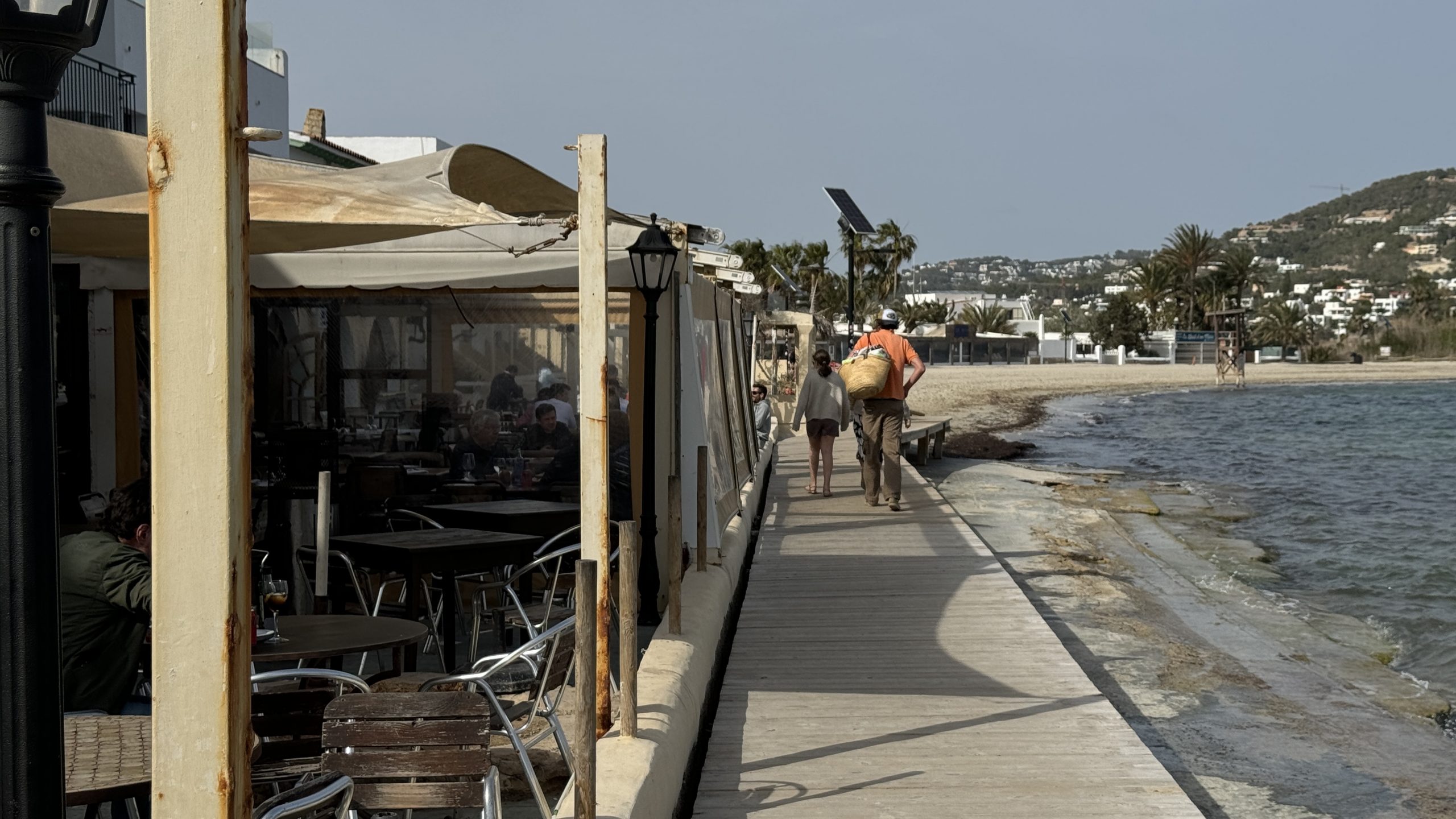 Kleine Strandwanderung an der Playa de Talamanca