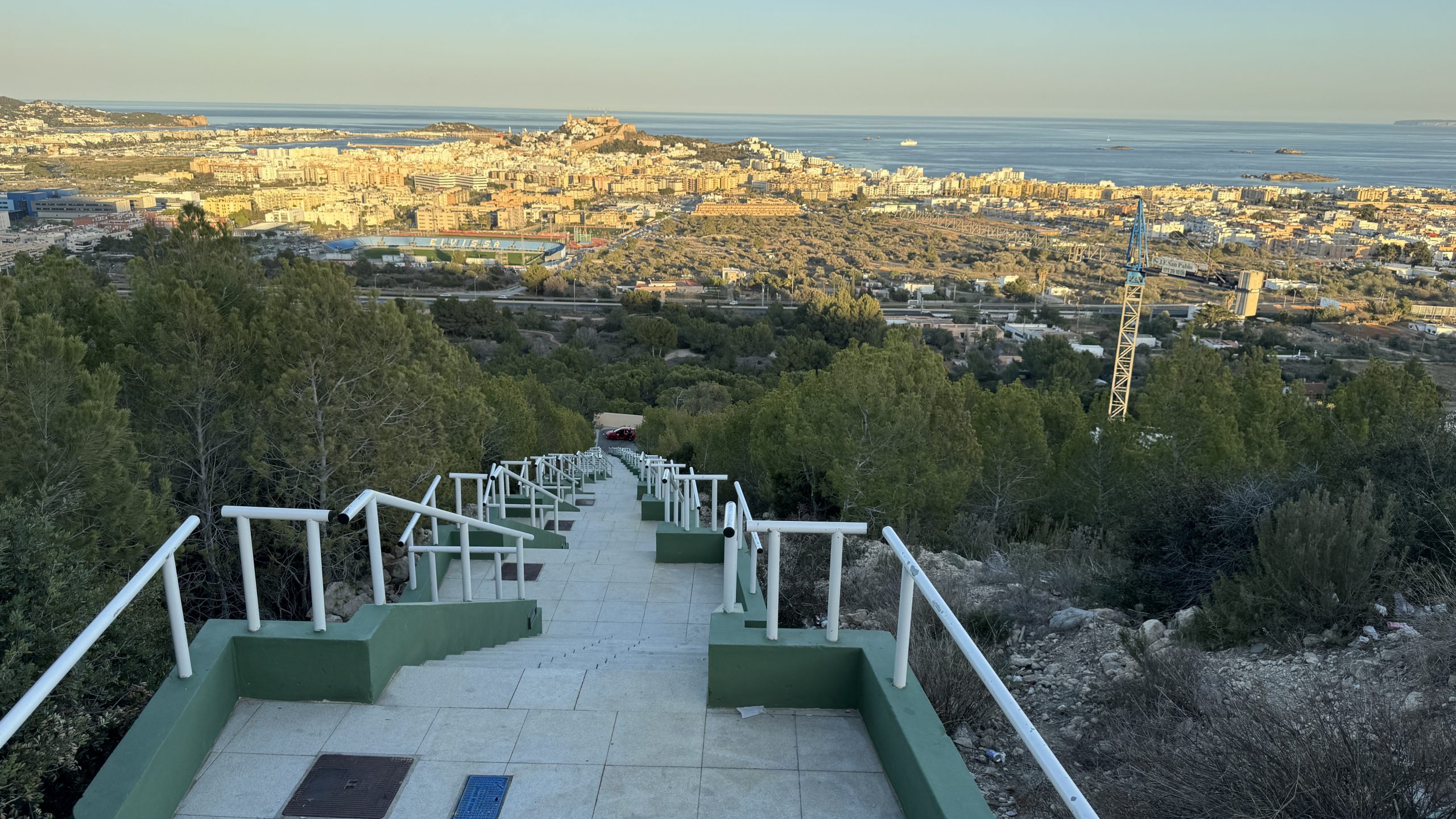 Grandioser Ausblick über Ibiza am Mirador de Ibiza