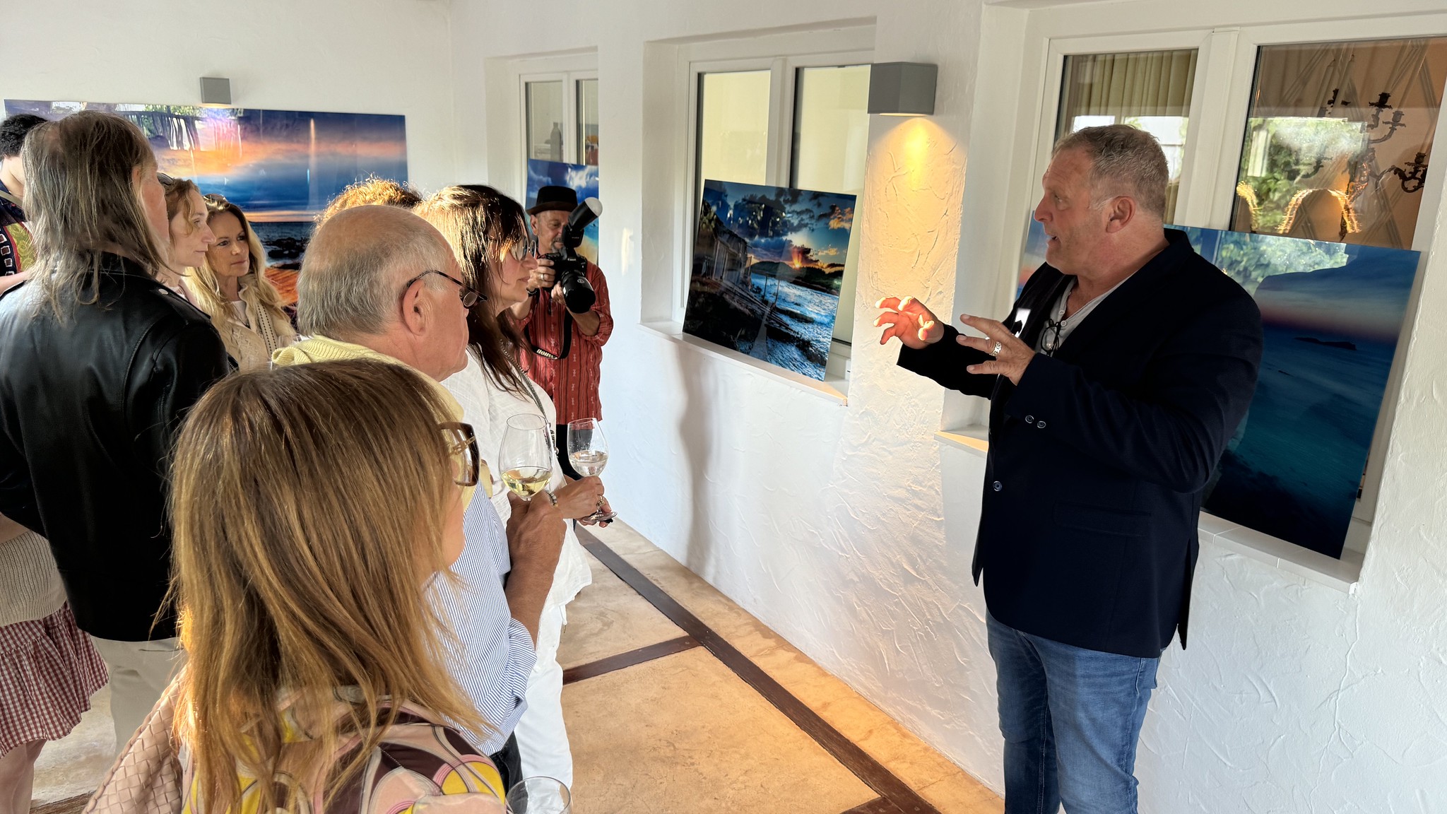 Vernissage und Live-Musik mit Sven Puch im Marc’s Restaurant