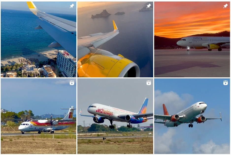 Der Plane Spotter von Ibiza