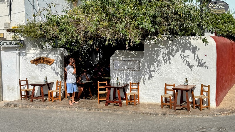 Die Bar Anita in San Carlos