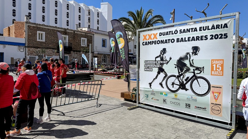Balearen-Duathlon in Santa Eulalia