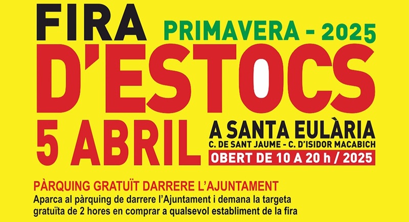 Fira d’Estocs – Frühjahrsmarkt in Santa Eulalia