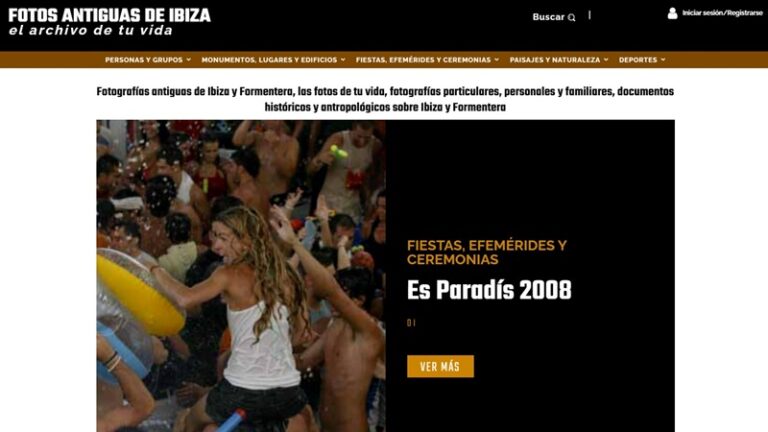 Fotografías antiguas de Ibiza y Formentera