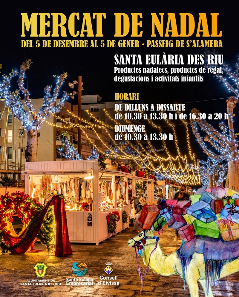 Weihnachtsmarkt Santa Eulària 2025